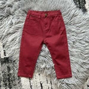 Aimama Youth Coloured Red Denim Jeans Size 12-18month ($40)